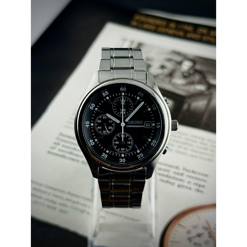 นาฬิกาข้อมือ SEIKO CHRONOGRAPH QUARTZ (ref 7T92-0CC0)