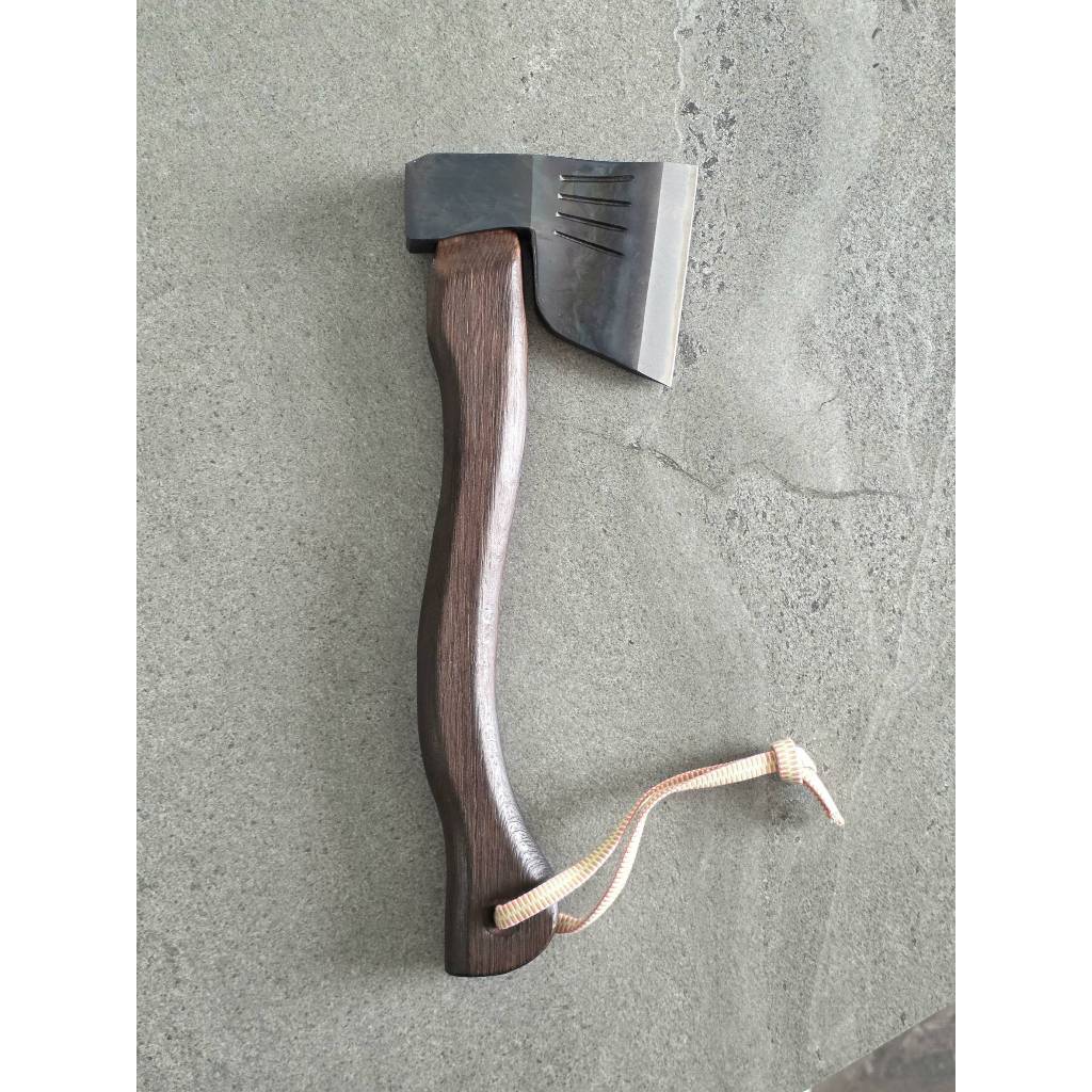 HO149 Mizuno Warikomi Bakin Axe 450g Burnt Oak Handle (Curved) (ขวานญี่ปุ่น)