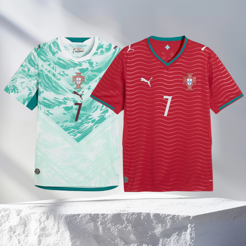 เสื้อฟุตบอล Portugal Home Shirt/Away Shirt2026 - Ronaldo #7 Jersey Authentic