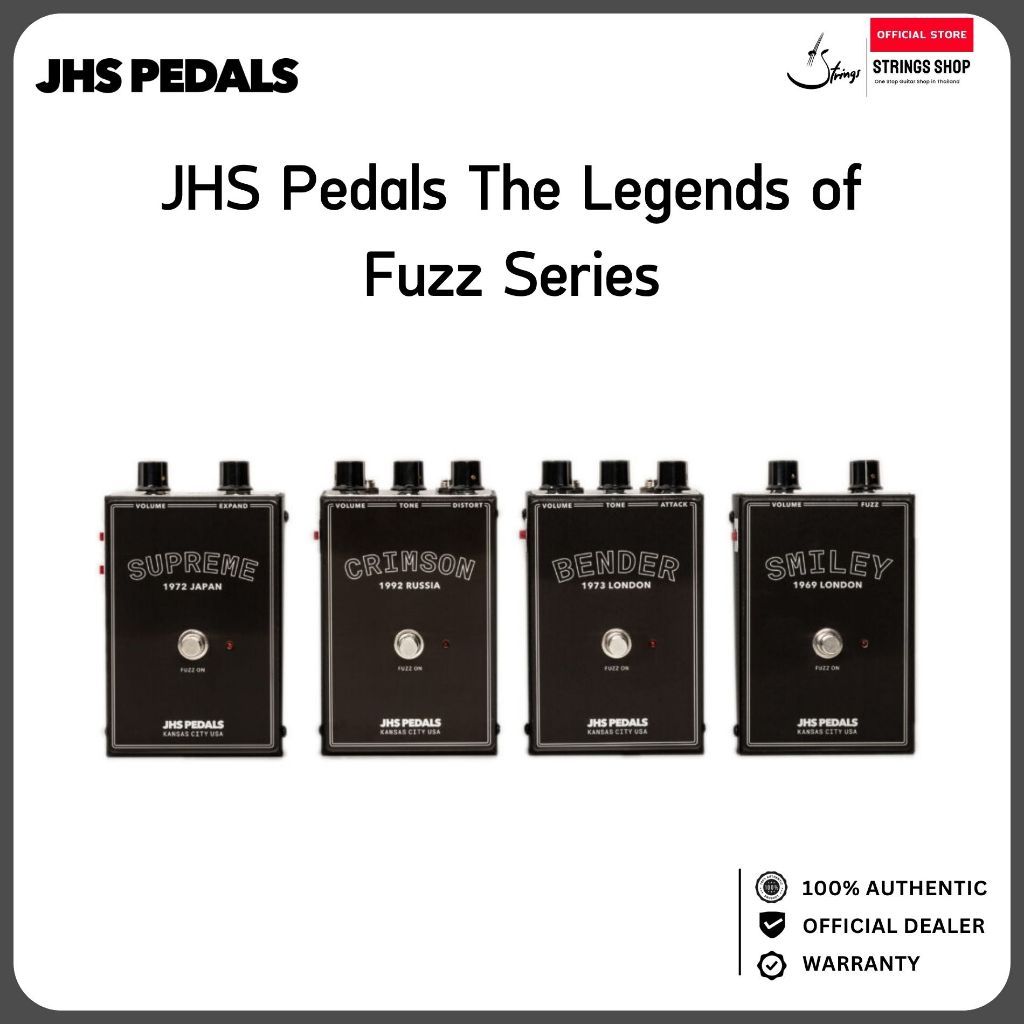JHS Pedals The Legends of Fuzz Series เอฟเฟคกีตาร์ Vintage Fuzz Series