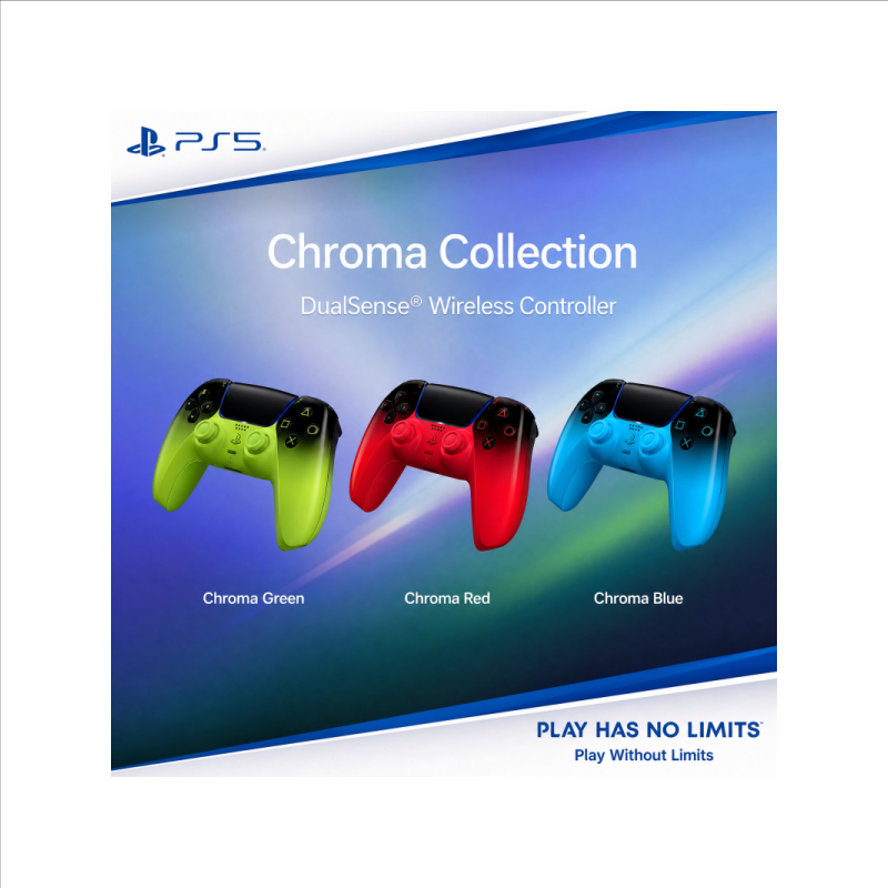 PlayStation 5 PS5 DualSense Wireless Controller Rhythm Blue - Joy PS5 HYPERPOP จอย PS5 สีฟ้า ริธึม (