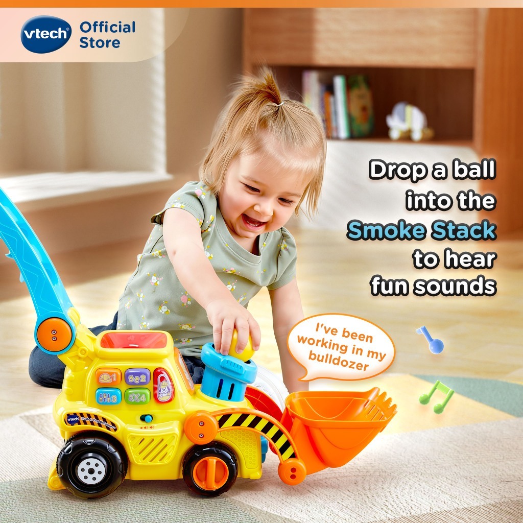 VTech جرافة Pop-a-Balls بكرات — صورة 5