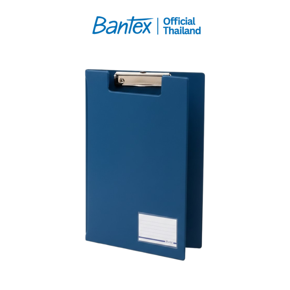 Bantex แฟ้ม แฟ้มหนีบเอกสาร แฟ้มขนาด A4 แบบมีปกและคลิปบอร์ด ให้เลือก 3 สี Clipboard