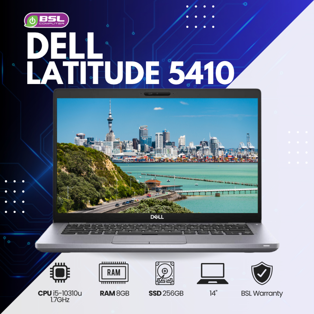 💻 งบไม่แรง คุ้มเกินเครื่อง! Dell Latitude 5410 | Intel Core i5 Gen 10 🚀 พร้อมใช้งาน | Used Laptop โน