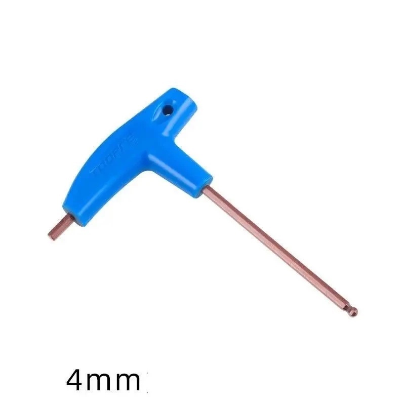 TOOPRE T-Handle Hex Key ประแจหกเหลี่ยม H3 H4 H5 H6 / Torx T25 หัวบอล เหล็ก S2 — صورة 5