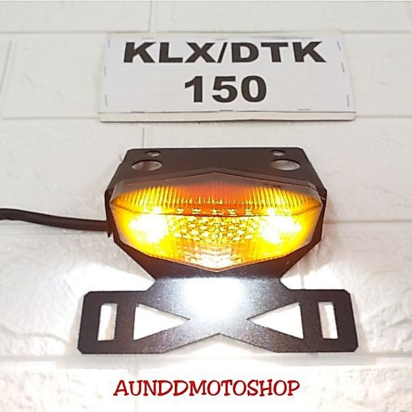 ท้ายสั้น klx150 d-tracker150 bf150 DTK150 #โครงเหล็กหนา 1.2 mm #มีไฟเลี้ยวในตัว