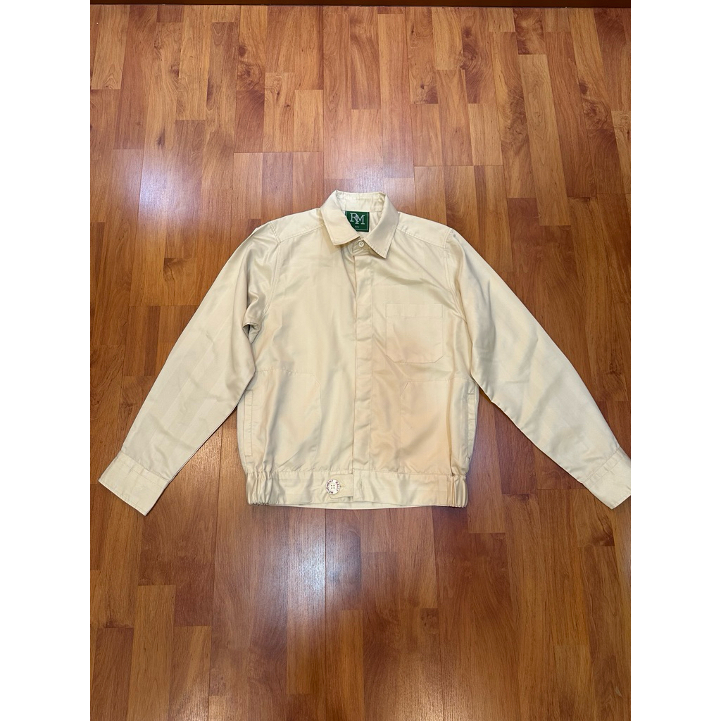 Rally Jacket เสื้อแจ็คเก็ตจากแบรนด์ Rally Movement (RM) สี Ivory