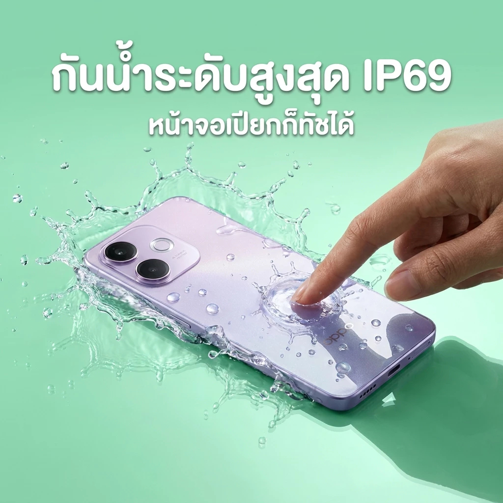 A5 Pro 5G โทรศัพท์ (8GB+256GB) 6.67 นิ้ว แบตอึด 5800mAh ชาร์จไว 45W รับประกัน 1 ปี