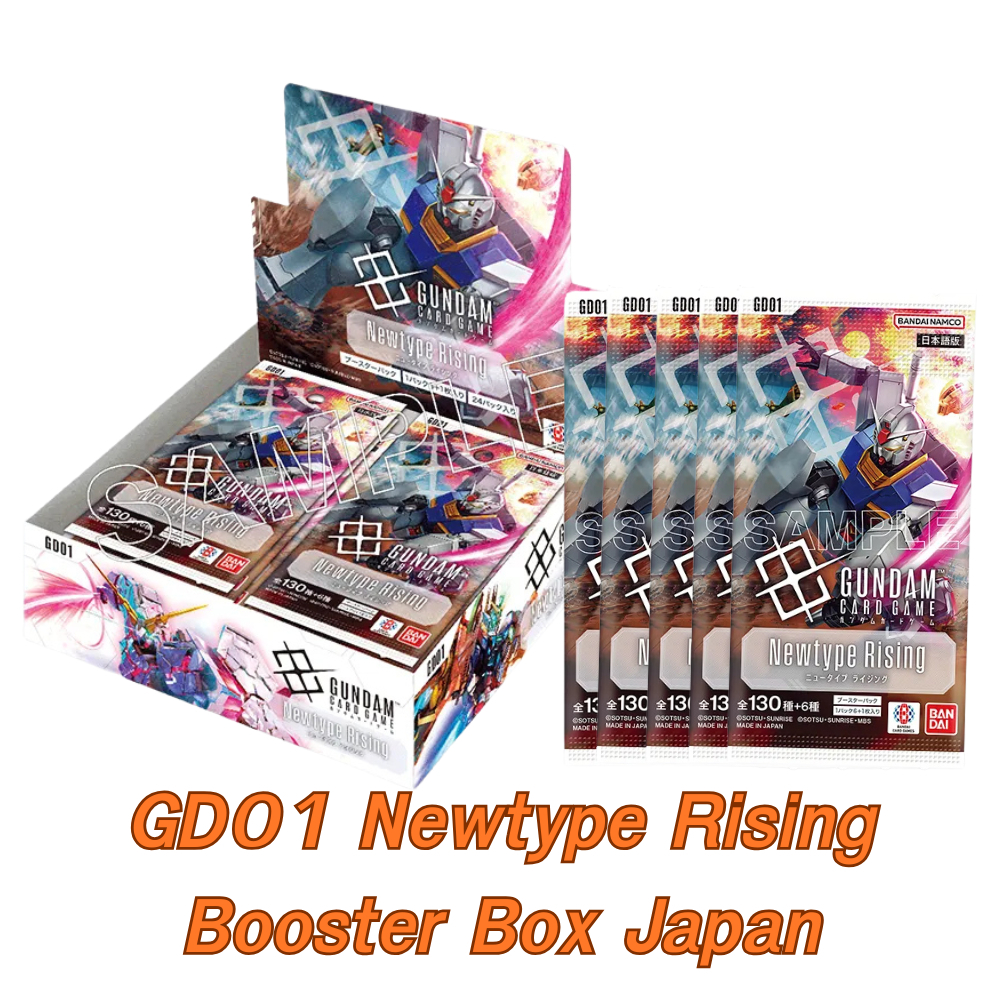 24 แพ็ค บูสเตอร์แพ็ค Gundam Card Game Newtype Rising
