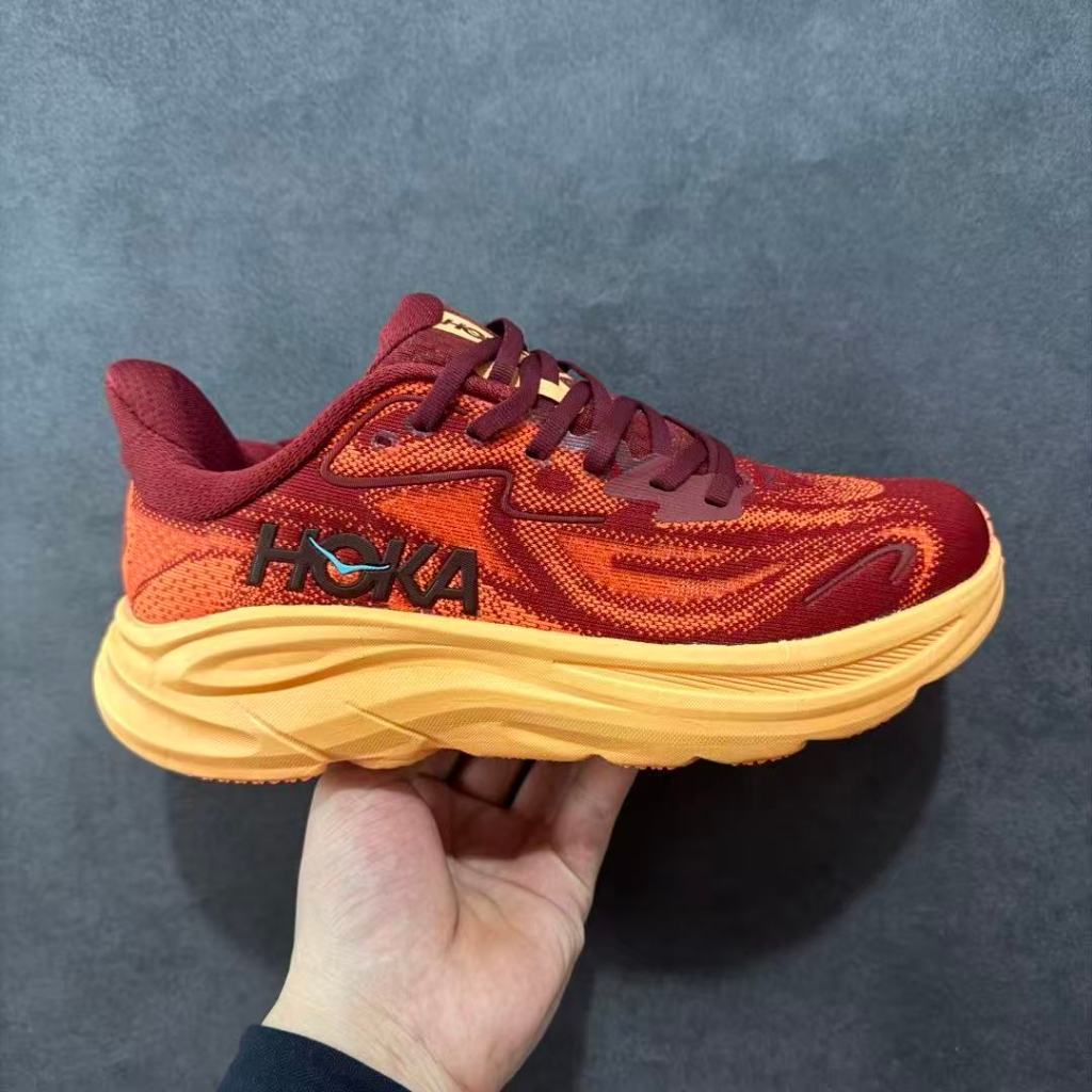 Hoka Clifton 10 sneakers, running shoes, marathon running shoes