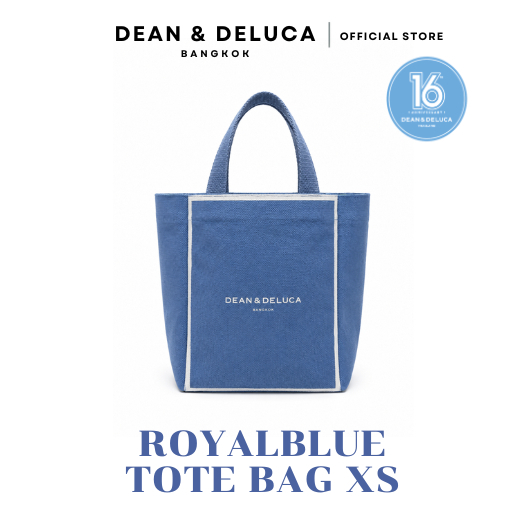 D&D BANGKOK  ROYAL BLUE TOTE BAG XS