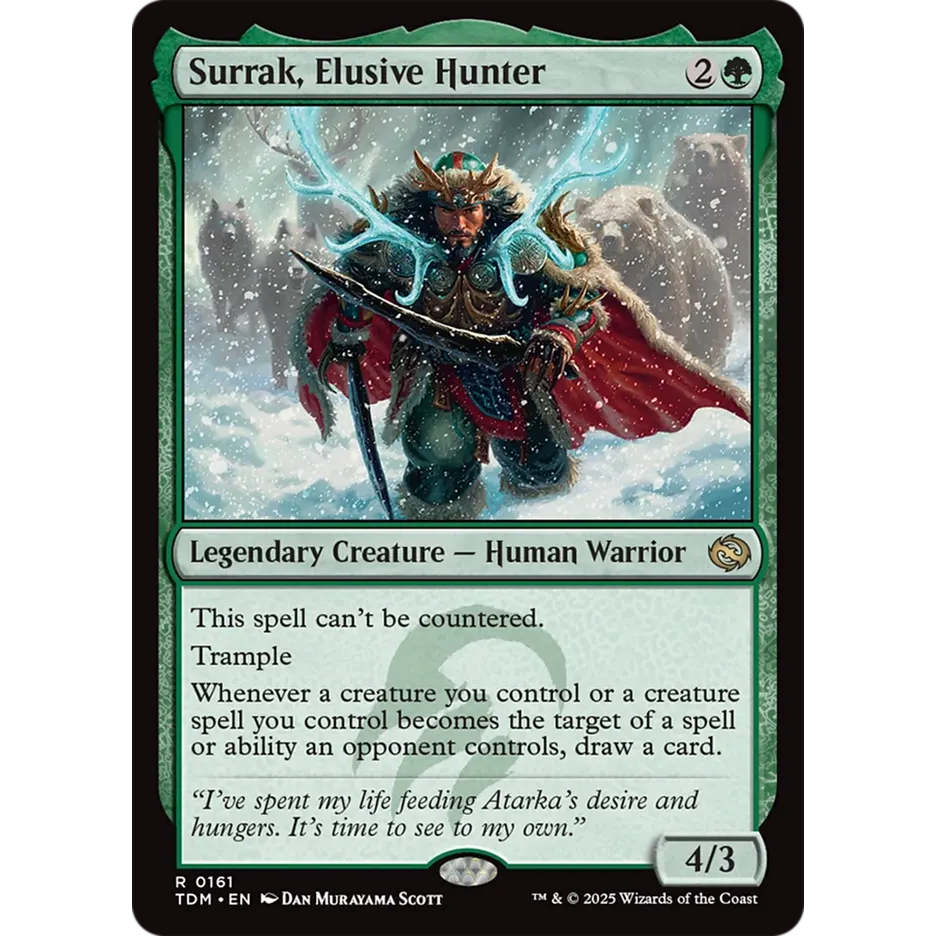 [Tarkir: Dragonstorm] - [TDM] - [Surrak, Elusive Hunter] - (R) - [2025]