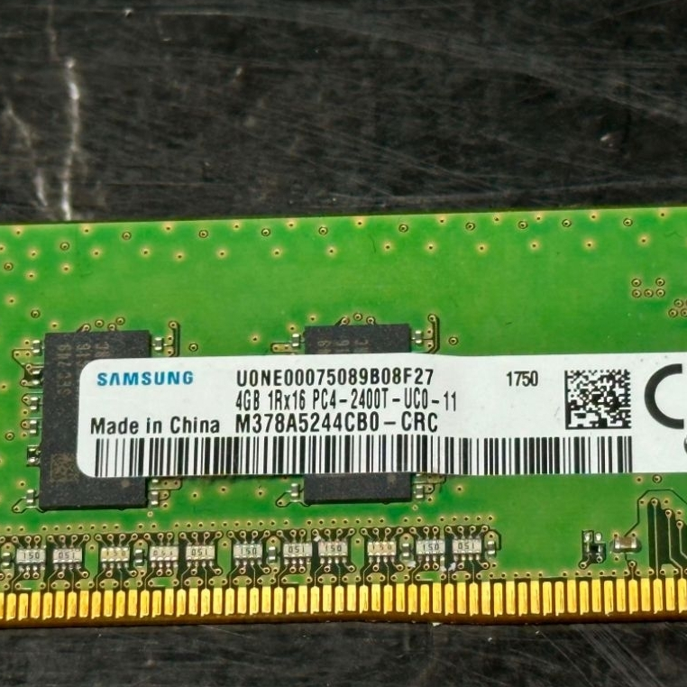 แรม PC RAM DDR4 4GB BUS2400T Samsung