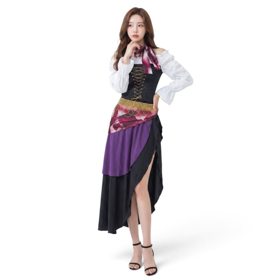 NEW8247 โจรสลัดสาว Sexy Skull Caribbean Pirate 🚚ด่วนมีส่งGrabค่า