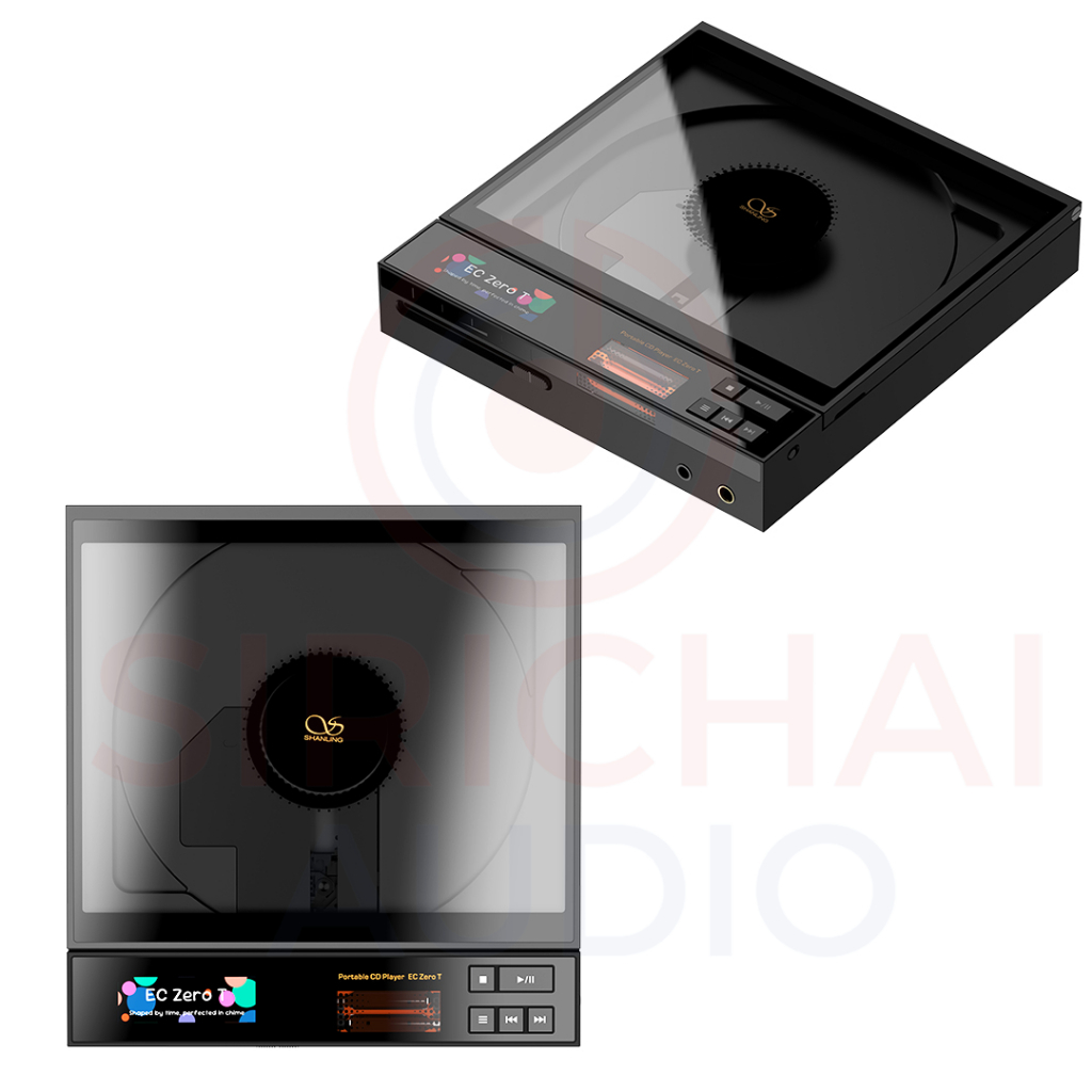 เครื่องเล่นซีดีพกพาระดับไฮเอนด์ Shanling EC Zero T (ระบบ DAC R2R และแอมป์หลอดสุญญากาศ)