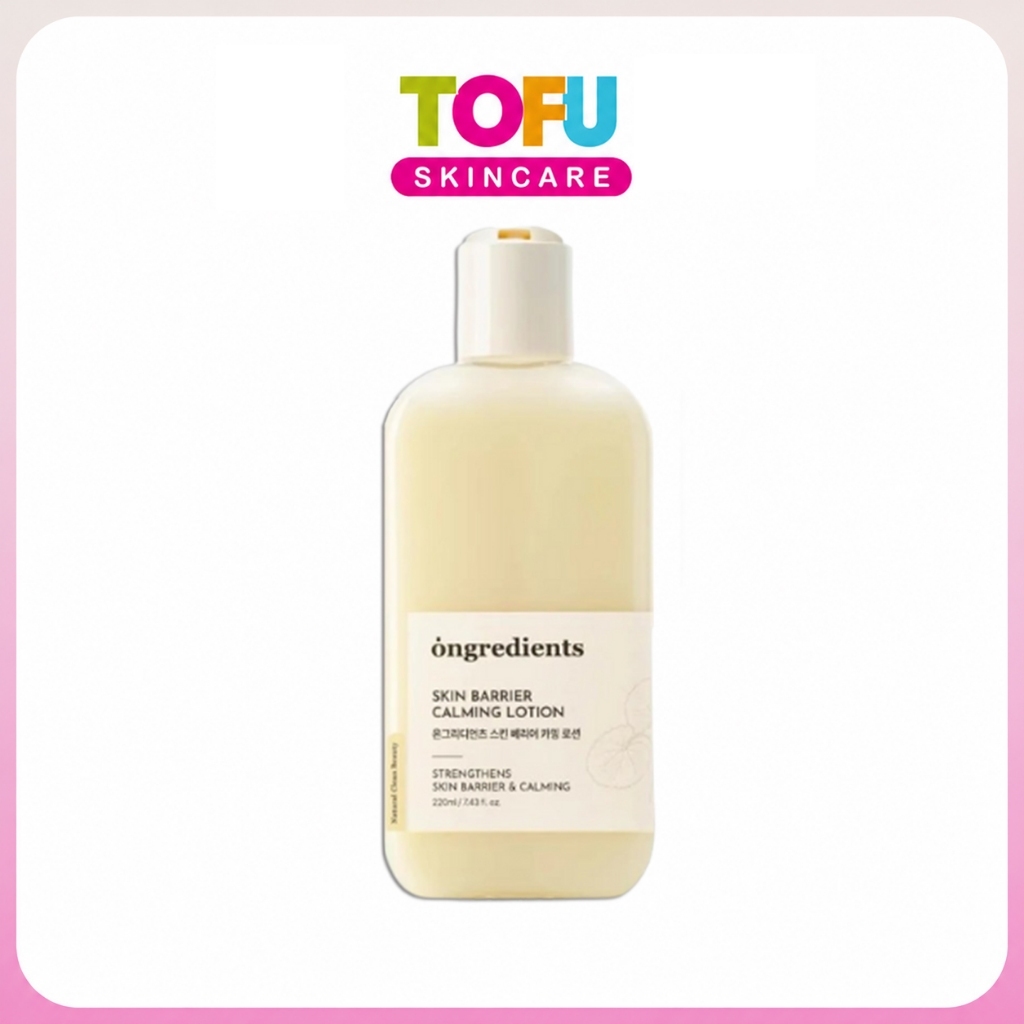 [100% แท้ / พร้อมส่ง] Ongredients Skin Barrier Calming Lotion 220ml | สกินแบร์ริเออร์คาลมมิ่งโลชั่น 220 มล.
