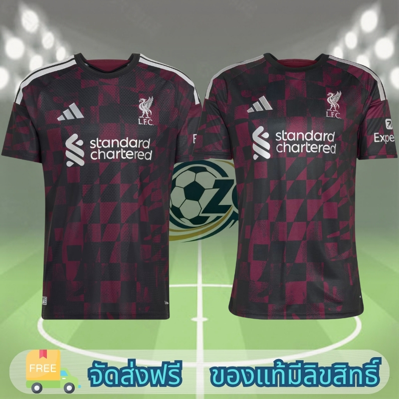 🔥แท้100% Liverpool FC 26/27 Third Jersey Authentic เสื้อฟุตบอล