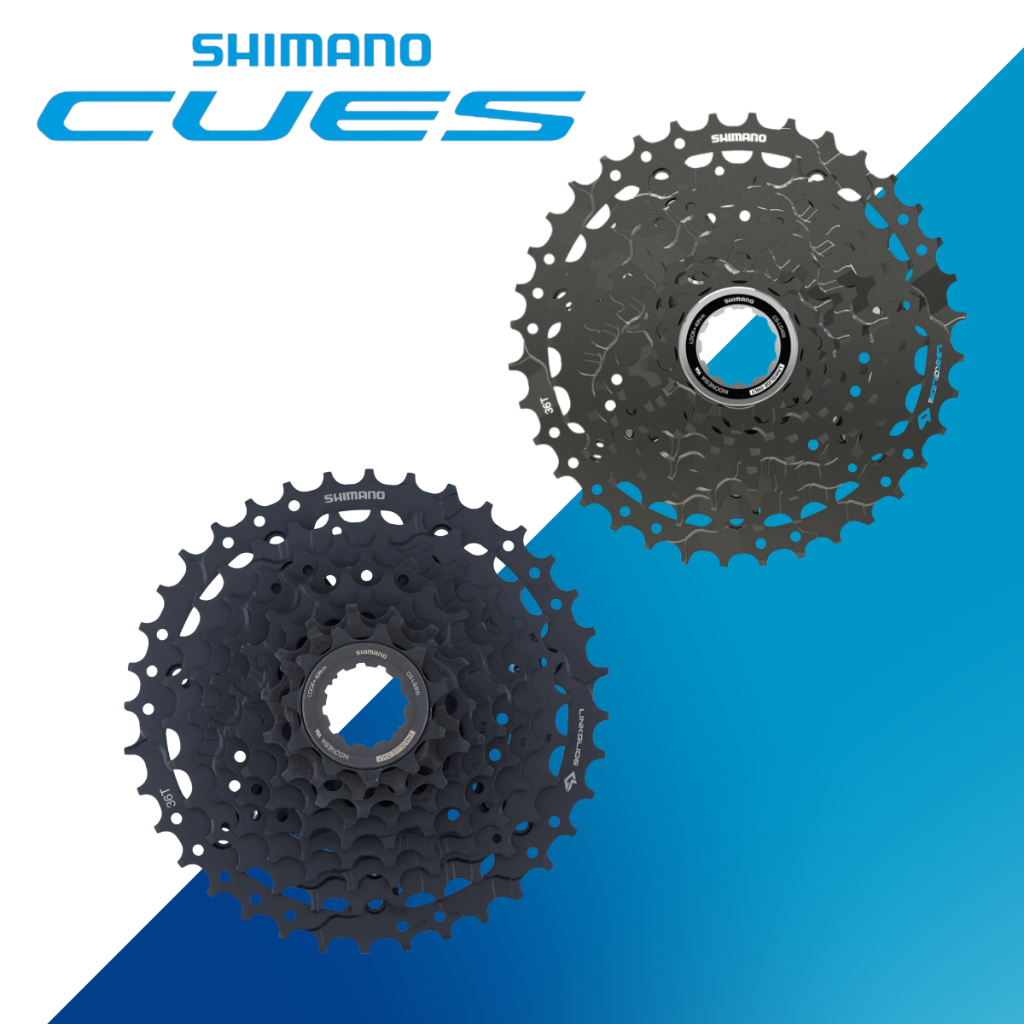 สเอต์ เฟืองหลัง SHIMANO CUES 9 SPEED รุ่น CS-LG300 / LG400 ขนาด 11-36 และ 11-46
