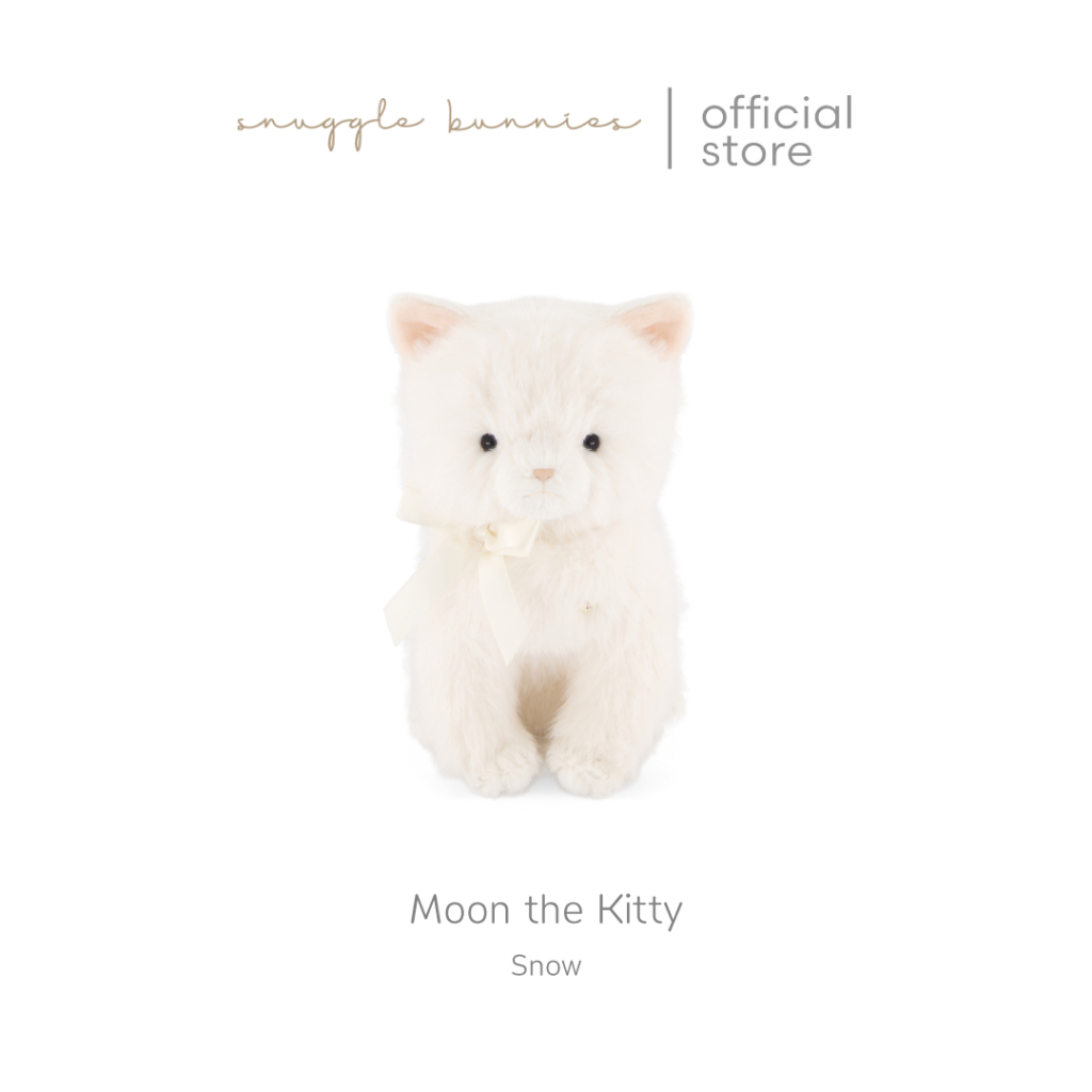 Snuggle Bunnies Moon the Kitty - Snow
