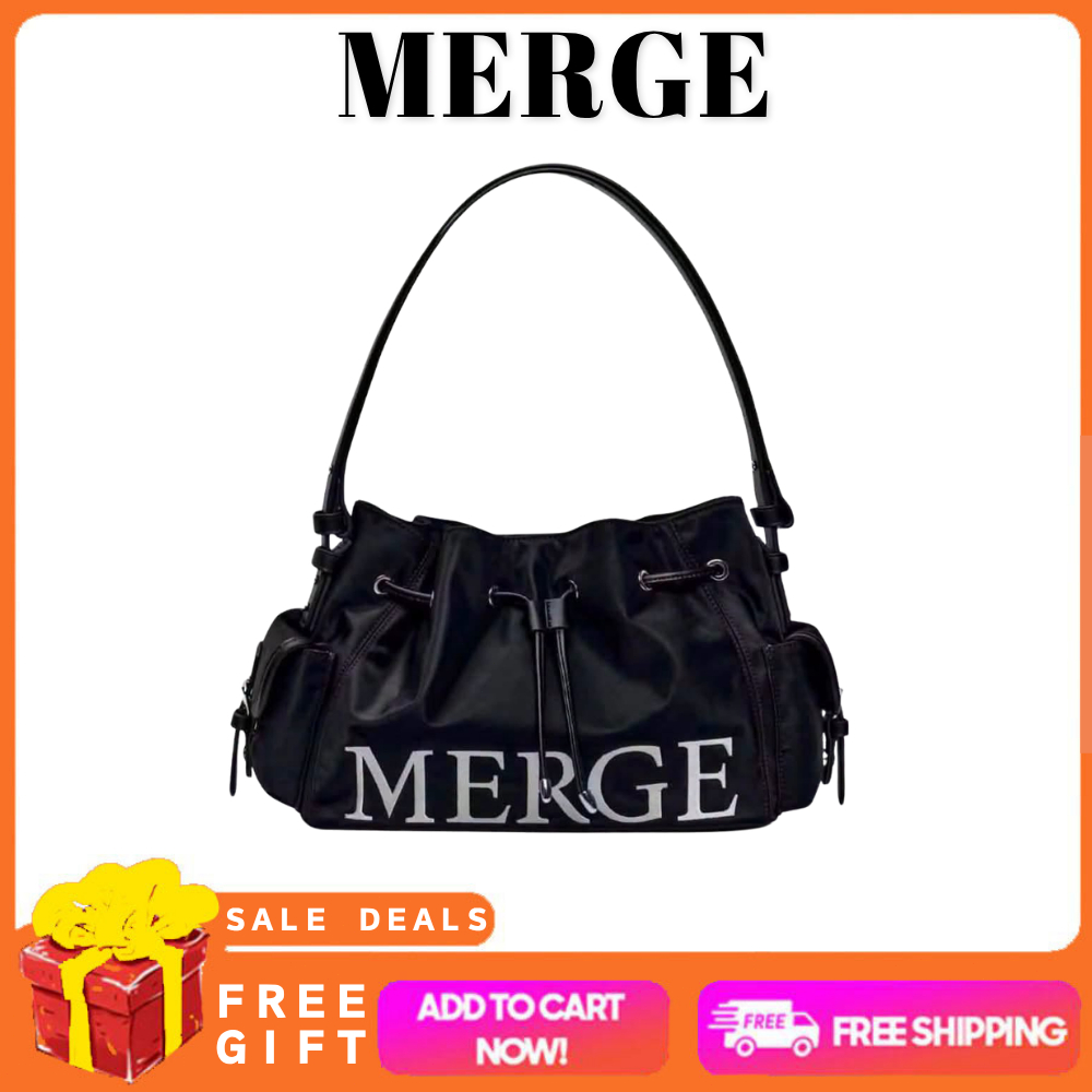 (พร้อมส่ง) MERGE On Time Bag/𝐌𝐞𝐫𝐠𝐞 𝐀 𝐃𝐚𝐲 𝐁𝐚𝐠 New Mini Short / Large Short