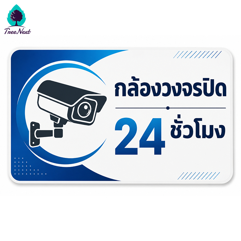 ป้ายกล้องวงจรปิด สติ๊กเกอร์กล้องวงจรปิด ป้ายกล้องวงจรปิดอะคริลิก กาวสองหน้าด้านหลัง ติดตั้งง่าย ทนทานและทนทาน