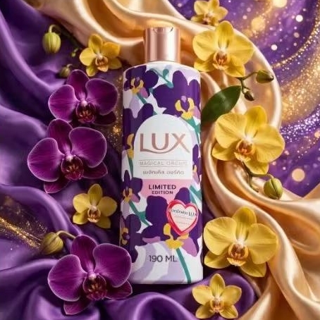ครีมอาบน้ำ ลักส์ limited Orchid 190 มล. ของแท้100%