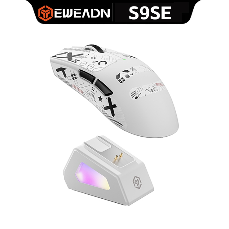 EWEADN WIRELESS MOUSE เมาส์เกมมิ่งไร้สาย ปรับระดับ DPI ได้ 6 ระดับ 24000DPI รุ่นS9SE