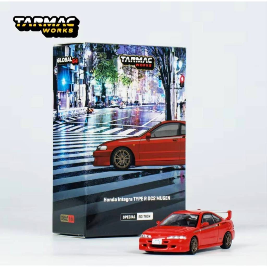 TARMAC Works 1/64 Honda Integra Type-R #DC2 Mugen #JDM#Special Edition
