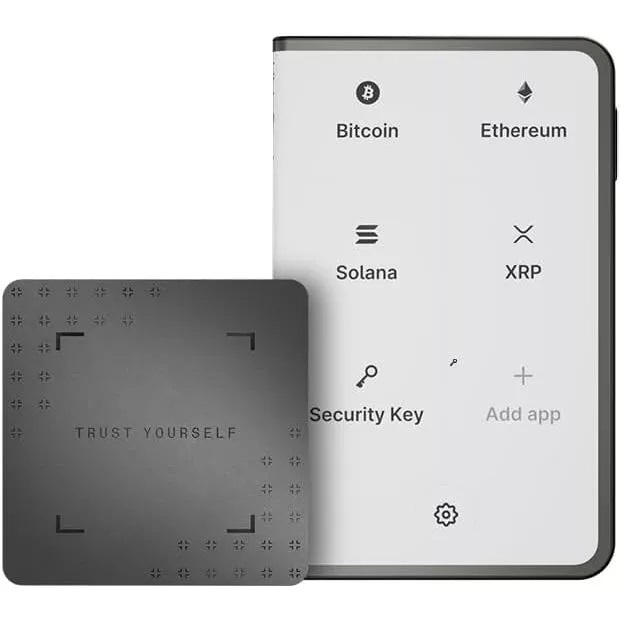 Ledger Stax with Ledger Recovery Key ฮาร์ดแวร์วอลเล็ตสำหรับเก็บ Private Key และจัดการคริปโต