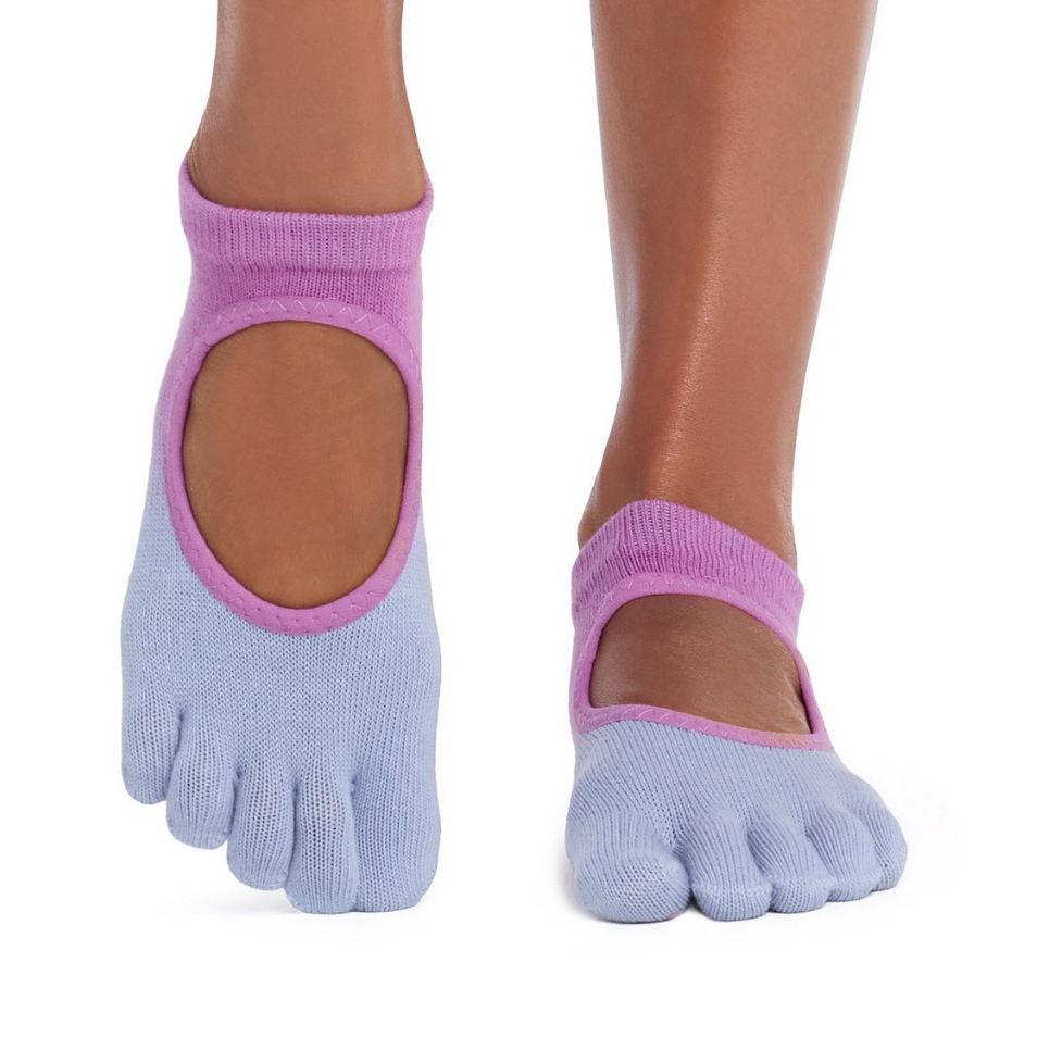 ToeSox ถุงเท้ากันลื่นแยกนิ้ว รุ่น Grip Full Toe Bellarina Y2026 (S014)