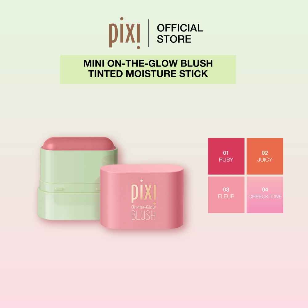 Pixi Mini On-the-Glow BLUSH Tinted Moisture Stick (Mini) บลัชสติ๊ก แก้ม ปาก ขนาดพกพา 10g