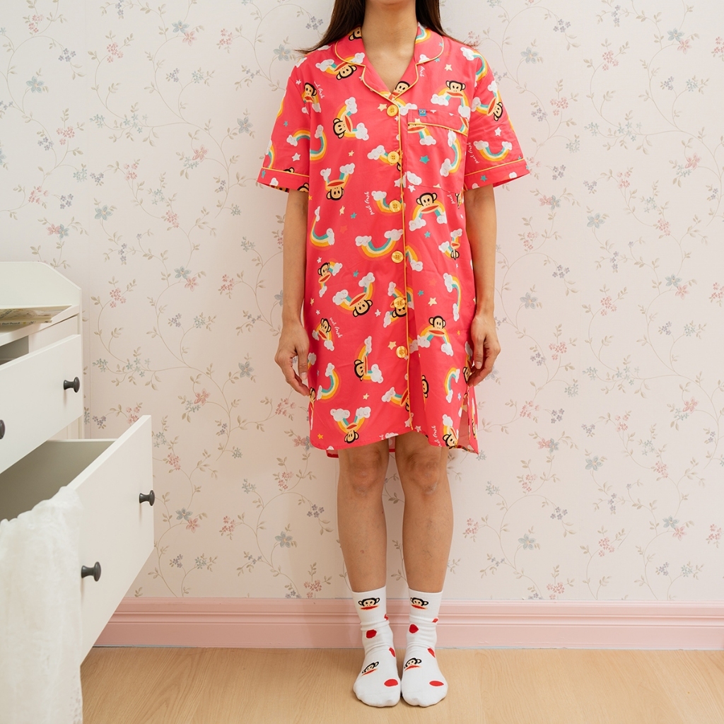 PAUL FRANK ชุดนอนกระโปรง JULIUS IT'S RAINBOW SS DRESS