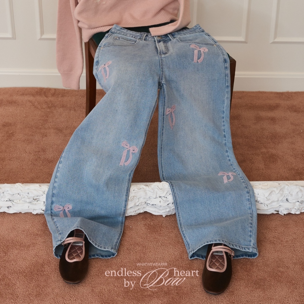 Whatwewearrr x Bow kanyarat | Muffin Jeans | กางเกงยีนส์ | กางเกงทรง Baggy | New Collection