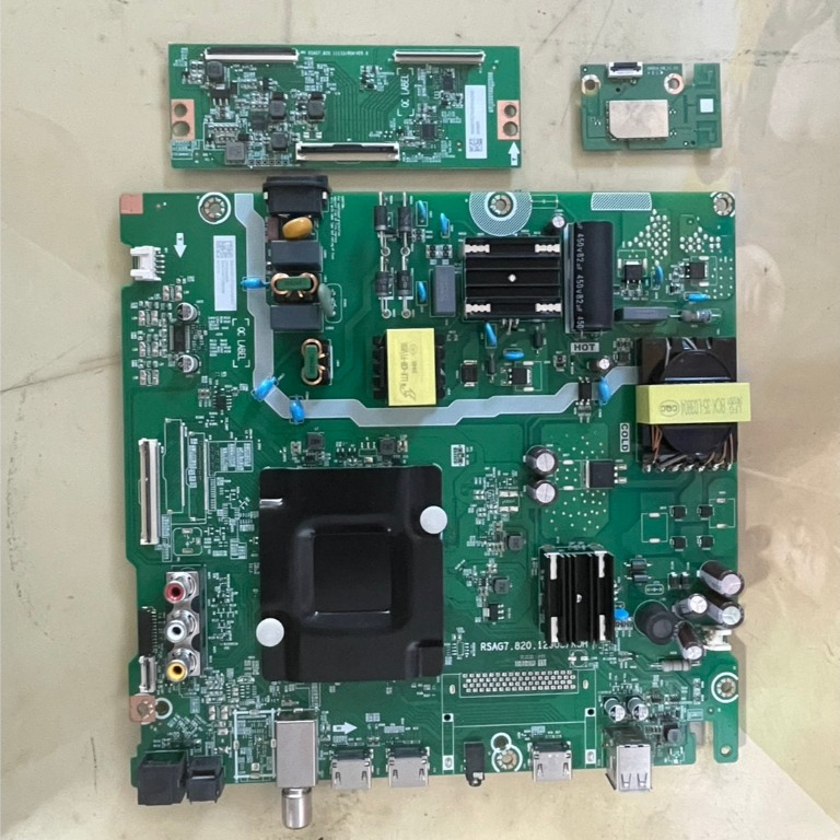 เมนบอร์ดทีวี Hisense รุ่น 55A6100K 55 นิ้ว Main Board RSAG7.820.12903/ROH พร้อมบอร์ด T-CON