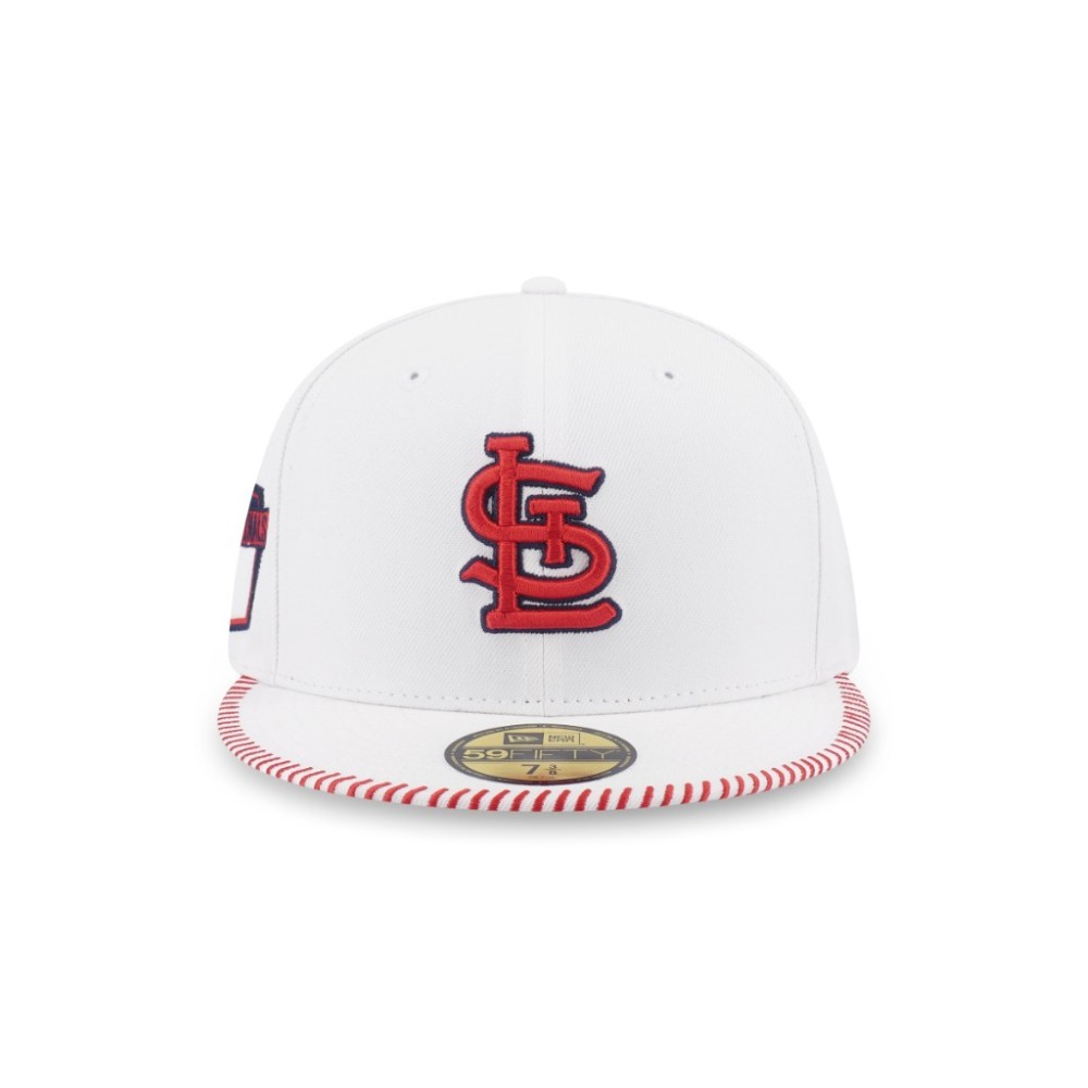 New Era قبعة St. Louis Cardinals 59Fifty — أبيض — صورة 2