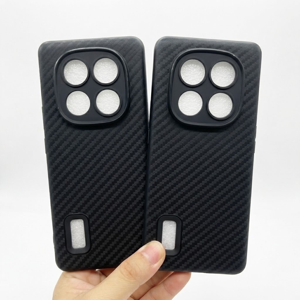 เคสลายเคฟล่าซิลิโคน สำหรับ Redmi Note14 4G 5G Note14pro 5G ลายคาร์บอน ดำด้าน เคสบาง เบา ไม่เป็นรอยนิ้วมือ ป้องกันกล้อง