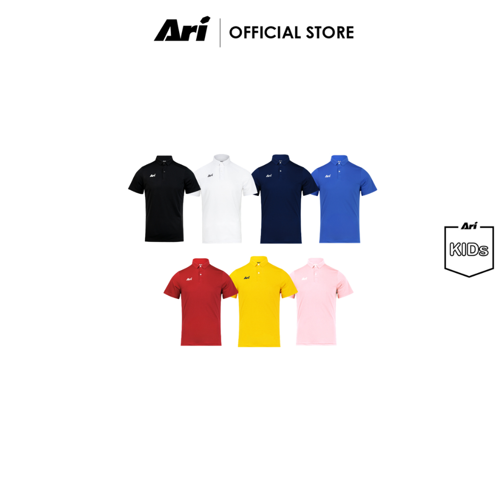ARI KIDS ESSENTIAL BREATHABLE POLO - เสื้อโปโล เด็ก อาริ ESSENTIAL BREATHABLE