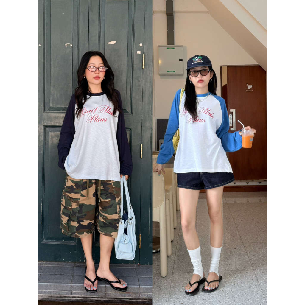 Lazy - cc - Vanda Long sleeves แขนยาวผ้าสลาฟ (พร้อมส่ง)