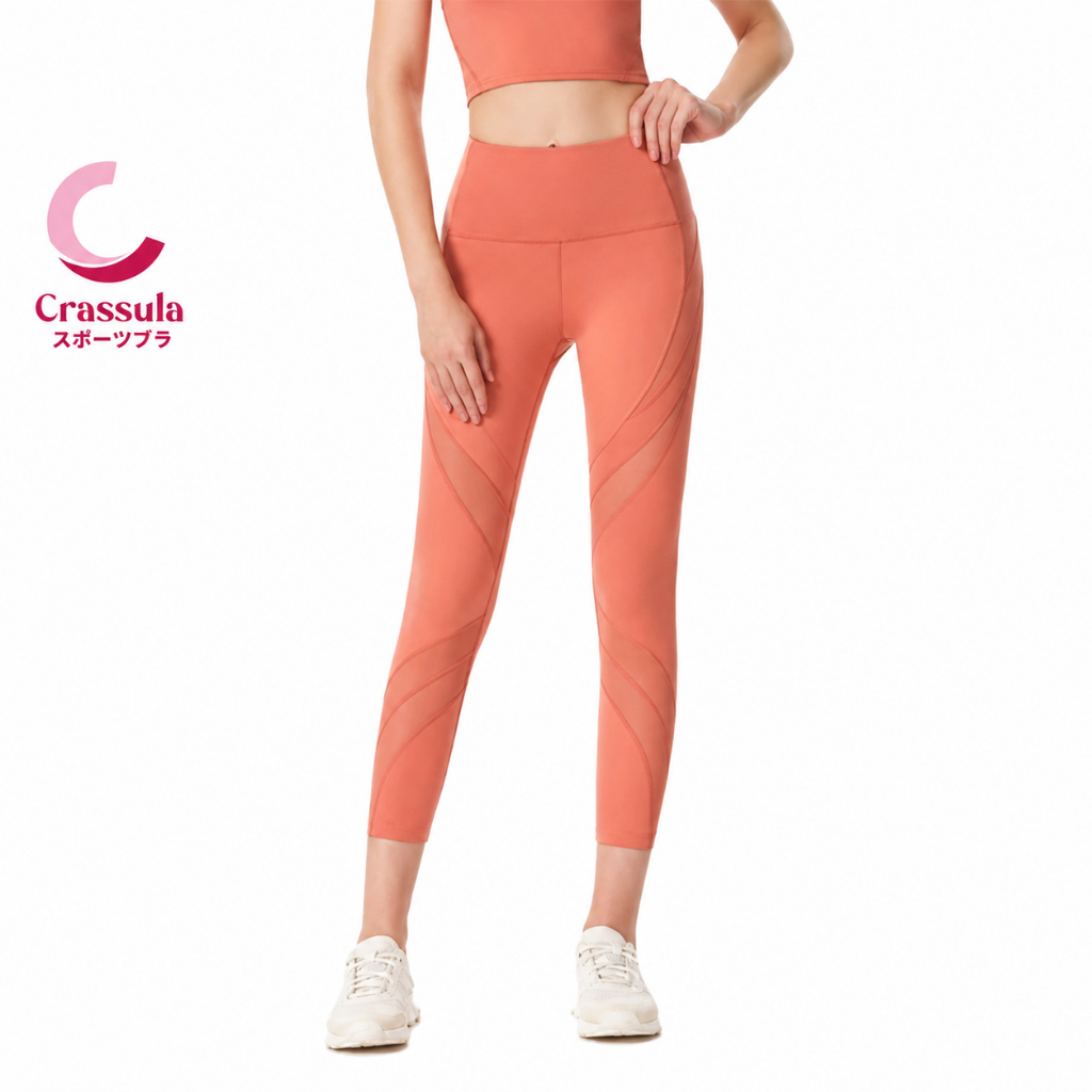 [Crassula] แท้ กางเกงออกกำลังกายเลกกิ้ง Sport Legging เนื้อผ้าระบายอากาศได้ดี ยืดหยุ่นเคลื่อนไหวง่าย