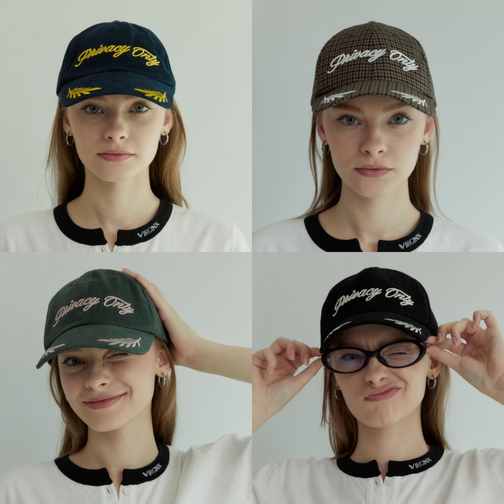 (สีดำเปิดขายเที่ยง วันที่ 5 กันยายน) PRIVACY ONLY CAP (Limited Edition)