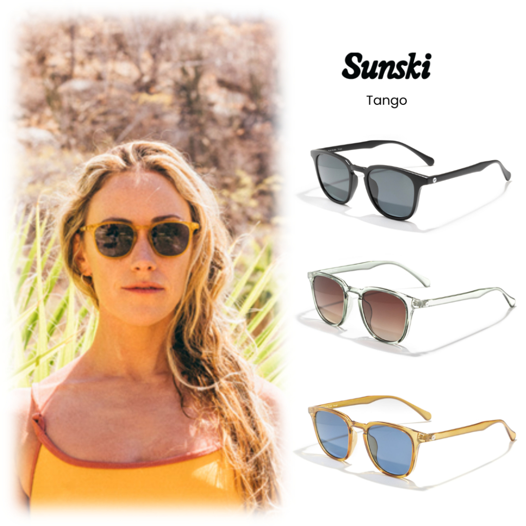 [SUNSKI] แว่นกันแดด เลนส์โพลาไรซ์ Polarized sunglasses รุ่น Tango