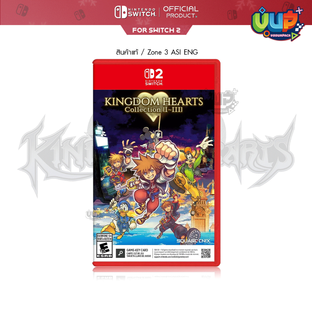 [Pre-Order] 💾 NSW 2 : Kingdom Hearts Compilation [I–III] Zone 3 ASI - 08 ตุลาคม 2026