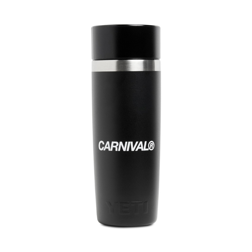 CARNIVAL CNVACCYT006BK YETI RAMBLER 16 OZ TRAVEL BOTTLE BLACK
