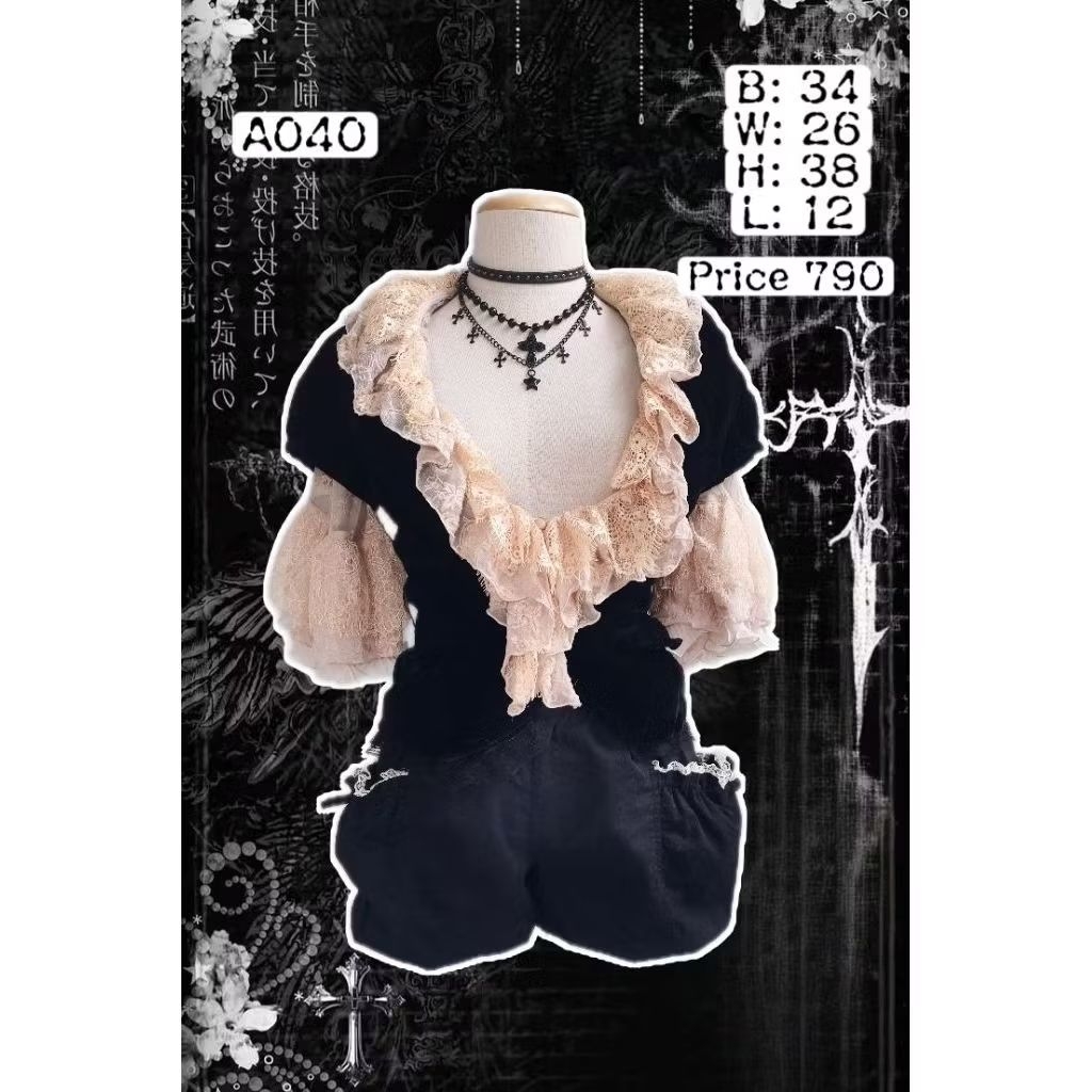 ชุดเซ็ต ouji​ lolita​ style​