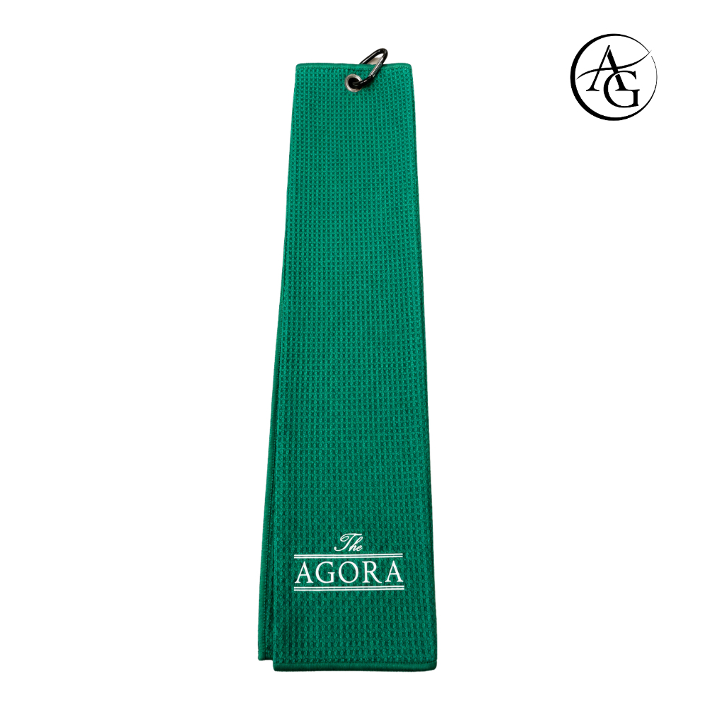(NOT FOR SALE) ผ้าเช็ดไม้กอล์ฟ THE AGORA