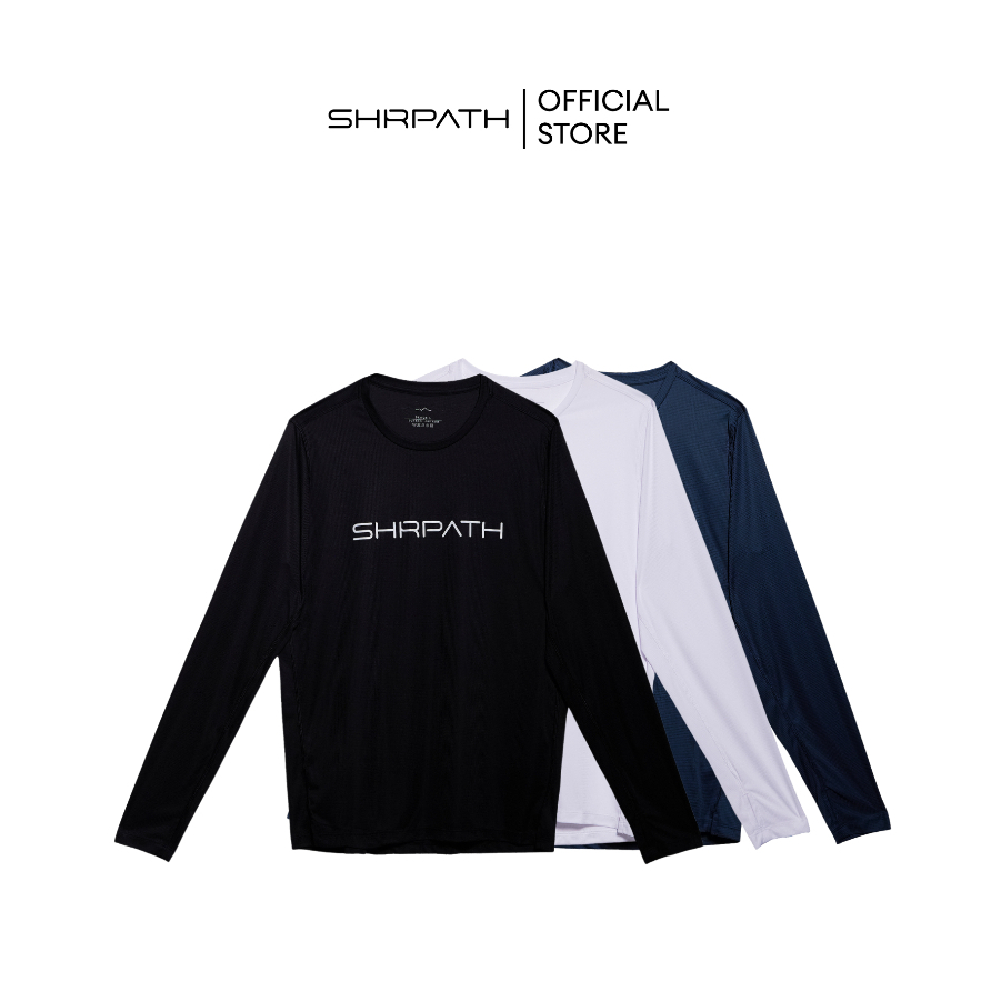 SHRPATH Unisex Light Running Shirt SH1003 - เสื้อวิ่ง เสื้อแขนยาวสำหรับวิ่ง ออกกำลังกาย น้ำหนักเบา