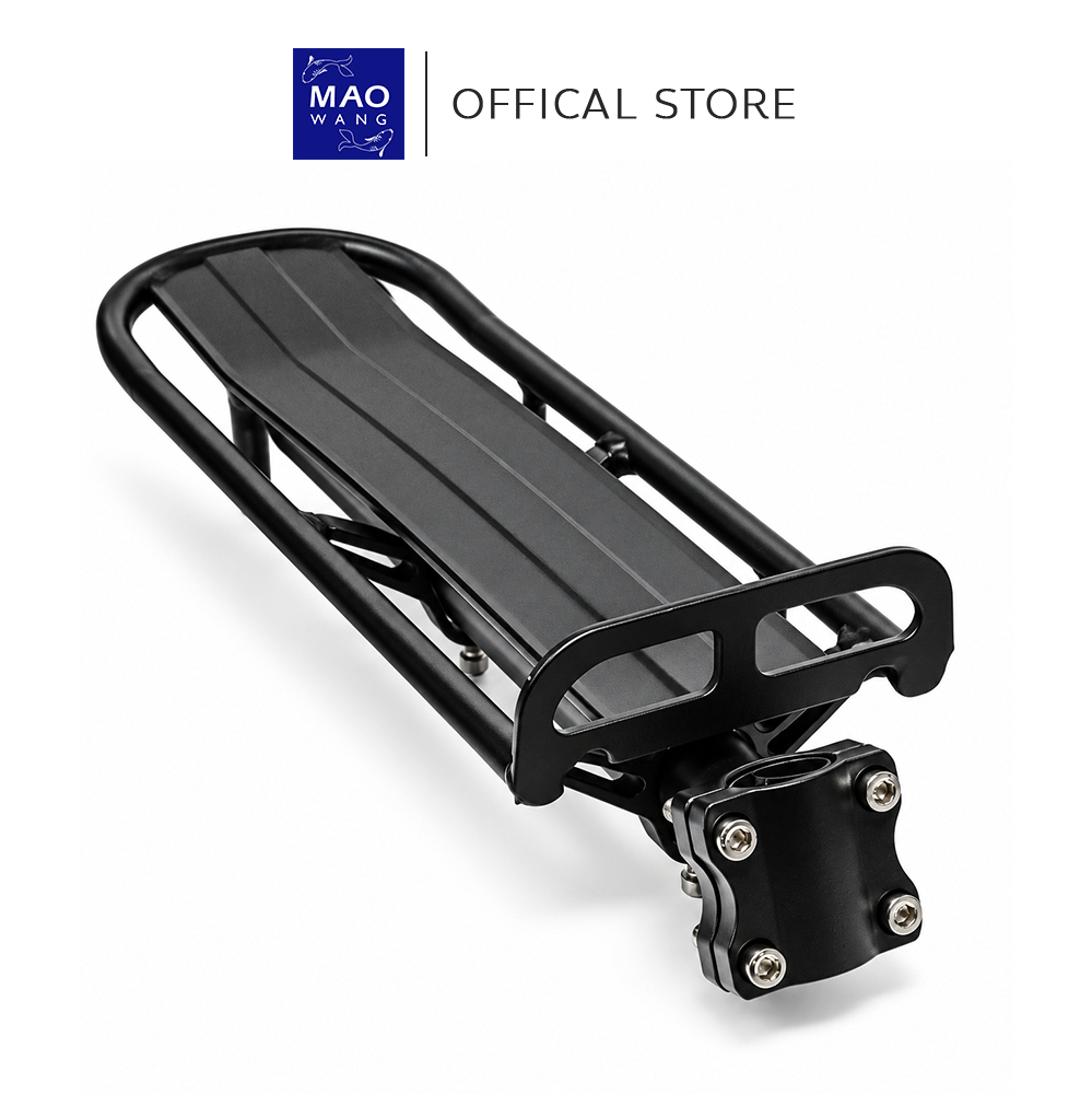 แร็คท้ายรถ สำหรับบรรทุกของ สัมภาระ Bike Rack ตะแกรงท้ายจักรยาน แบบถอดเร็ว ติดตั้งง่าย