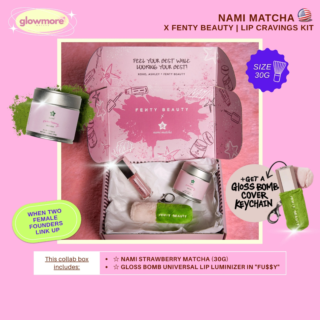 [พร้อมส่ง] Nami Matcha x Fenty Beauty | Lip Cravings Kit