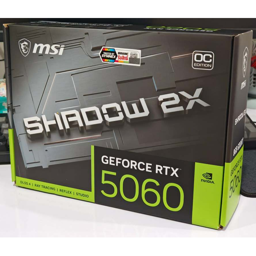 (มือ 1) RTX 5060 MSI SHADOW 2X OC 8GB GDDR7