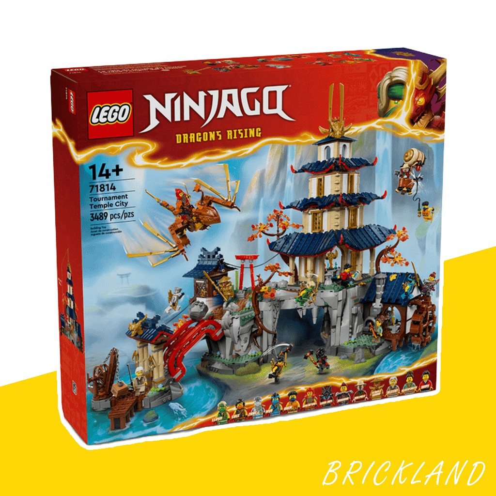 LEGO NINJAGO® 71814 Tournament Temple City ของแท้ 100% พร้อมส่ง
